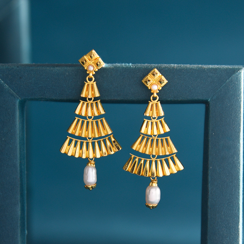 Gold Earrings
