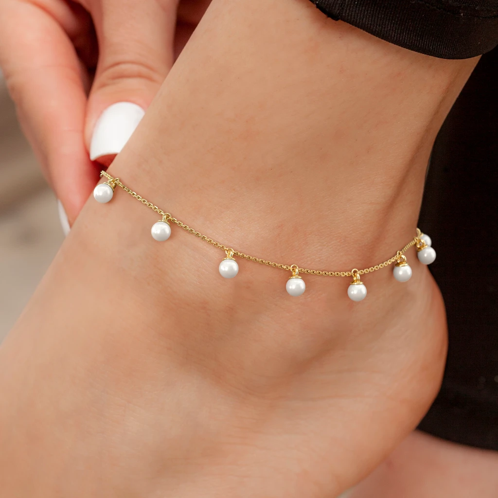 Gold Anklets