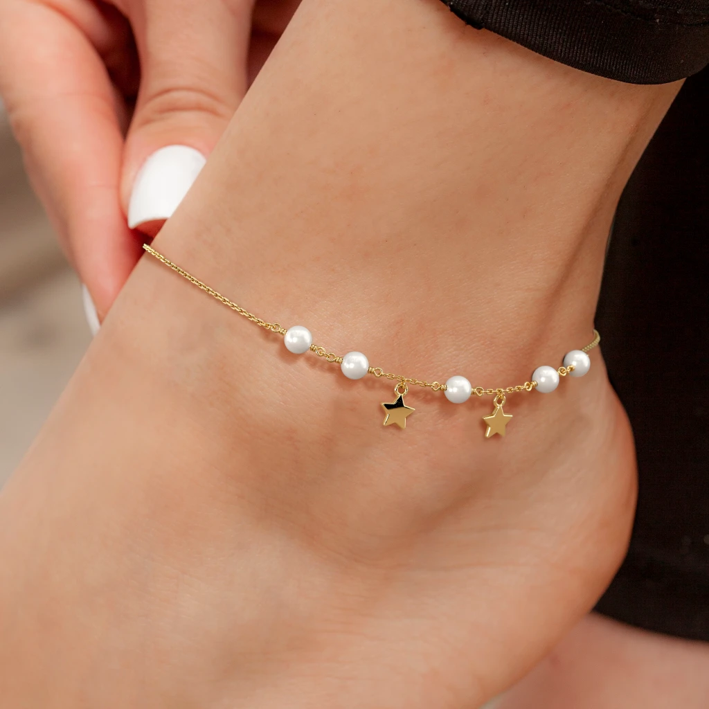 Gold Anklets