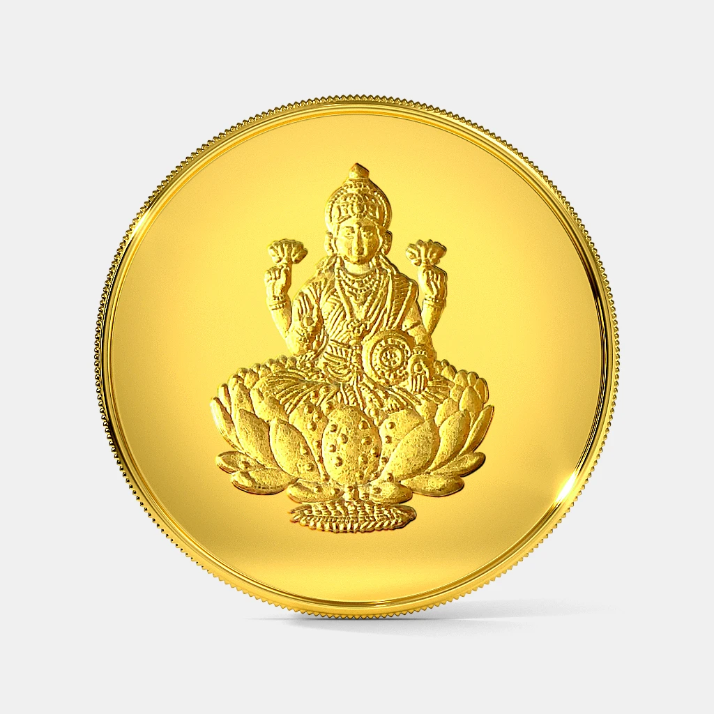 3 gram 24 KT Lakshmi Gold Coin