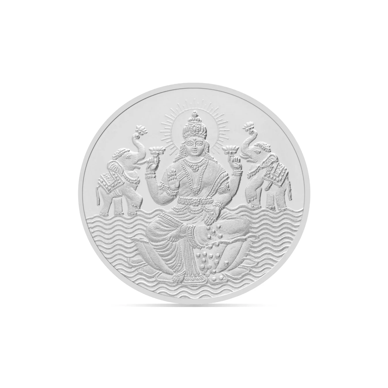 100 gms Laxmi Silver Coin